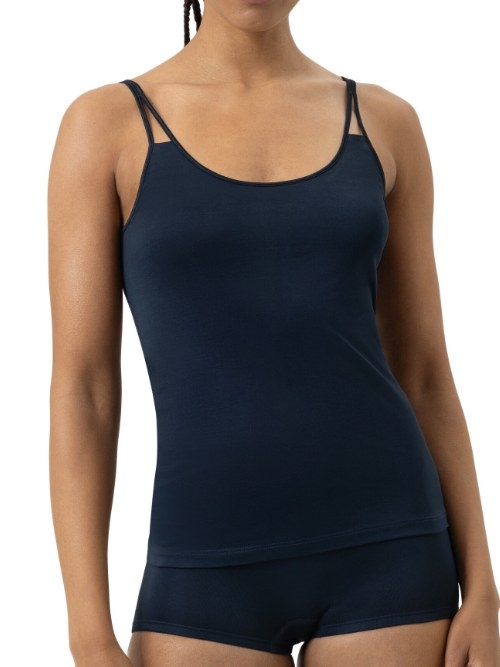 Mey Lingerie Emotion bleu marine top spaghetti