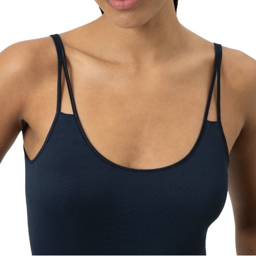 Mey Lingerie Emotion bleu marine top spaghetti