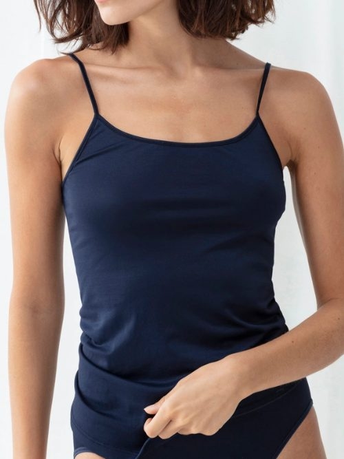 Mey Lingerie Emotion bleu marine top spaghetti