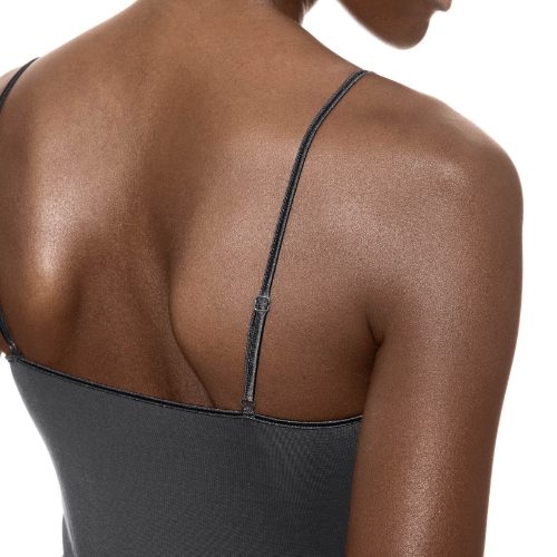 Mey Lingerie Emotion gris foncé top spaghetti