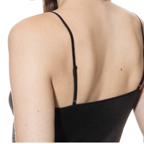 Mey Lingerie Emotion noir top spaghetti