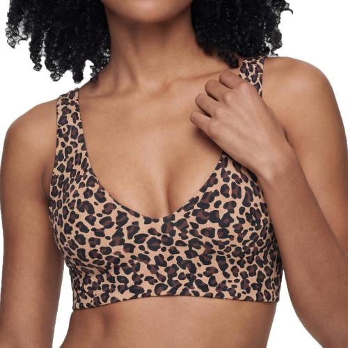 Mey Lingerie Invisibles marron/print soutien-gorge sans armatures en dentelle