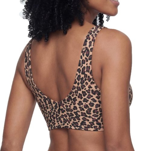 Mey Lingerie Invisibles marron/print soutien-gorge sans armatures en dentelle