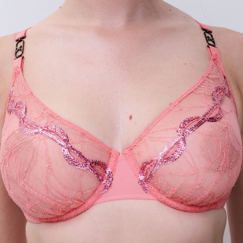 Chantelle Xtravagant rose soutien-gorge sans forme