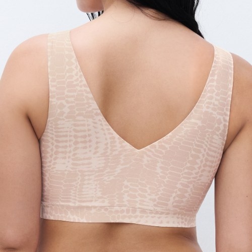 Chantelle SoftStretch rose soutien-gorge sans armatures en dentelle