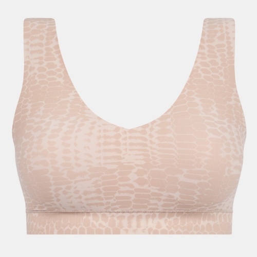 Chantelle SoftStretch rose soutien-gorge sans armatures en dentelle