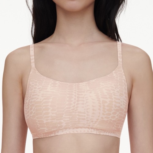 Chantelle SoftStretch rose soutien-gorge sans armatures en dentelle