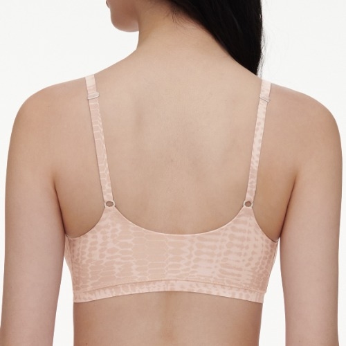 Chantelle SoftStretch rose soutien-gorge sans armatures en dentelle