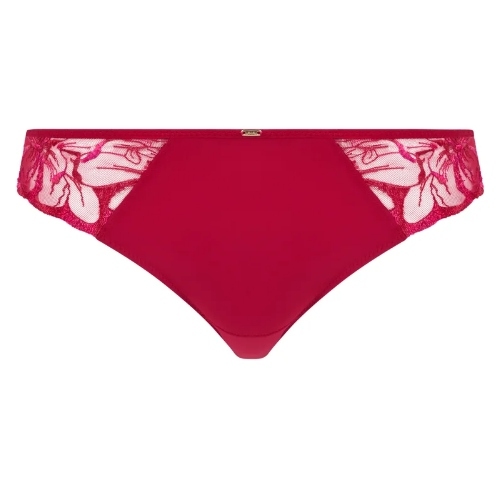 Chantelle Fleurs rouge slip