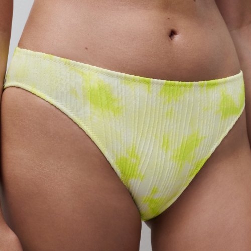 Chantelle Maillots de Bain Swim One lime slip de bikini