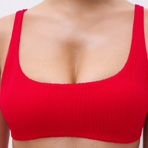 Chantelle Maillots de Bain Swim One rouge soutien-gorge bikini corbeille