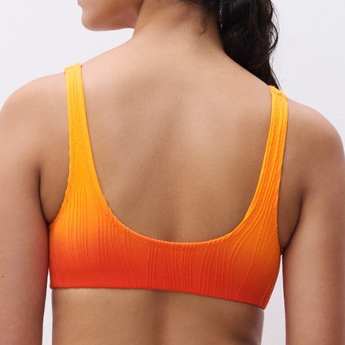 Chantelle Maillots de Bain Swim One orange soutien-gorge bikini corbeille