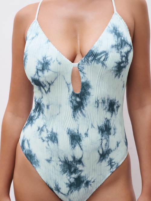 Chantelle Maillots de Bain Swim One aqua maillot de bain