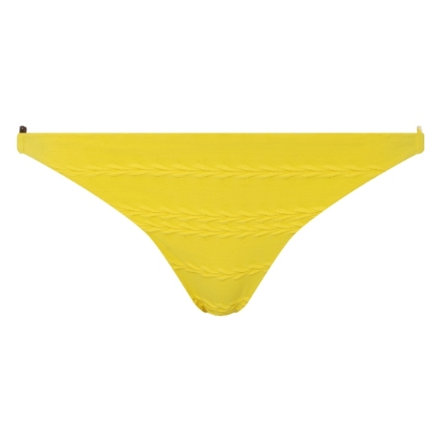 Chantelle Maillots de Bain Texture jaune slip de bikini
