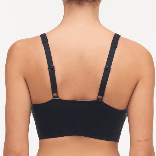 Chantelle SoftStretch noir soutien-gorge sans armatures en dentelle