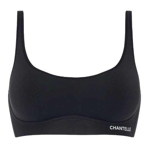 Chantelle SoftStretch noir soutien-gorge sans armatures en dentelle
