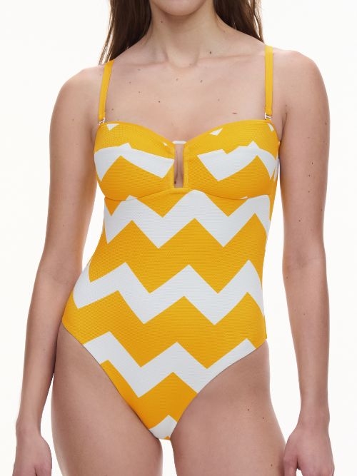 Chantelle Maillots de Bain Totem jaune maillot de bain