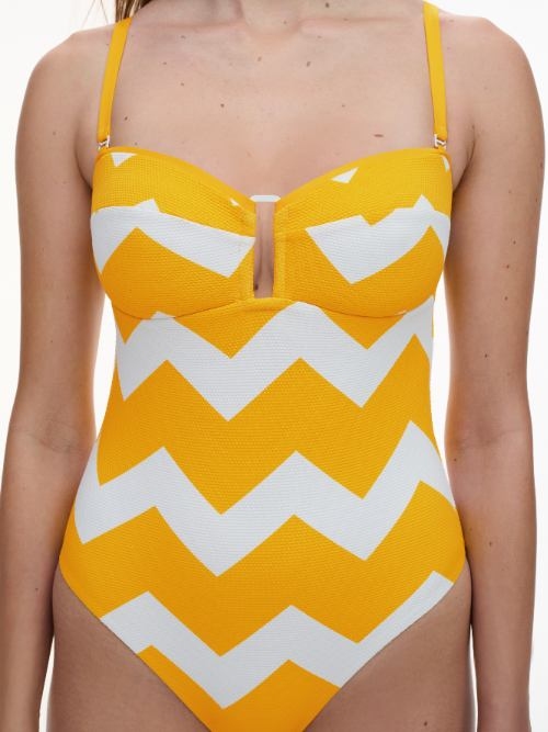 Chantelle Maillots de Bain Totem jaune maillot de bain