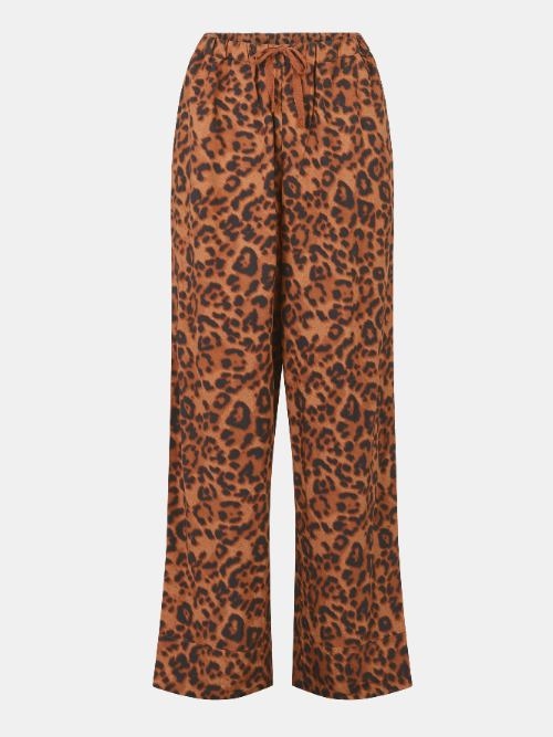 Chantelle Nachtmode  marron/print pantalon de pyjama