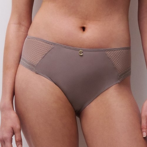 Chantelle Romance marron slip