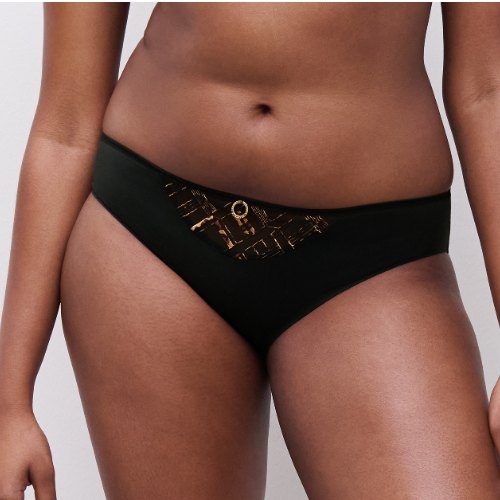 Chantelle Graphic Support noir slip