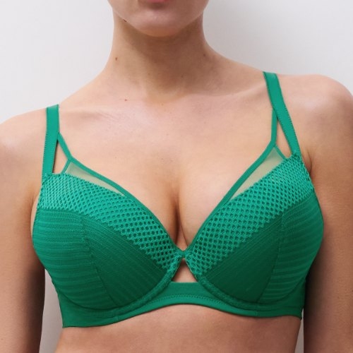 Chantelle Play vert soutien-gorge rembourré