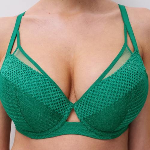 Chantelle Play vert soutien-gorge rembourré