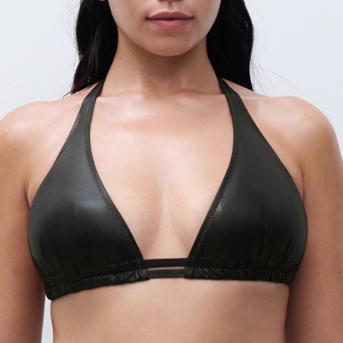 Chantelle Maillots de Bain Metallic noir soutien-gorge bikini corbeille
