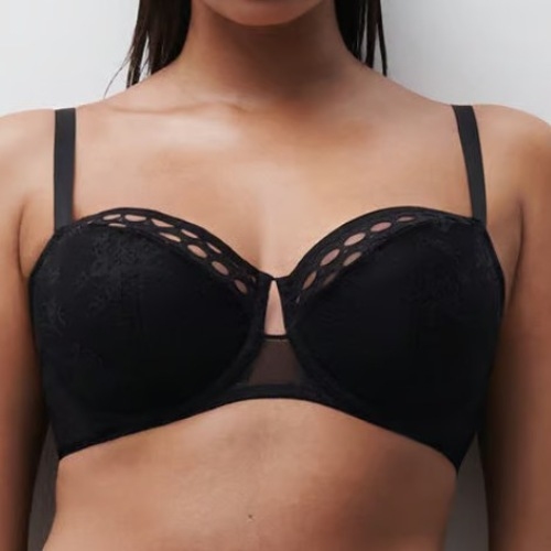 Chantelle Poison noir soutien-gorge rembourré