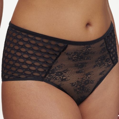 Chantelle Poison noir haut slip