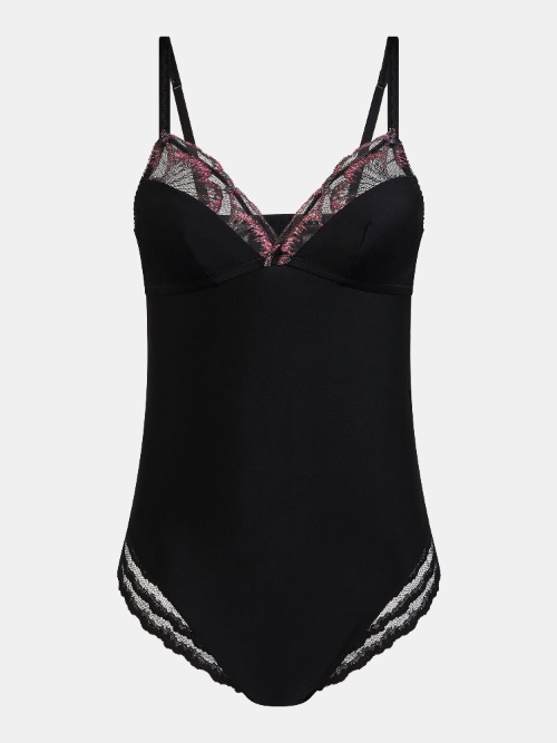 Chantelle Lily noir corselet