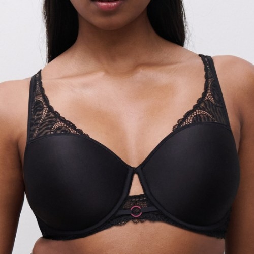 Chantelle Amor noir soutien-gorge rembourré