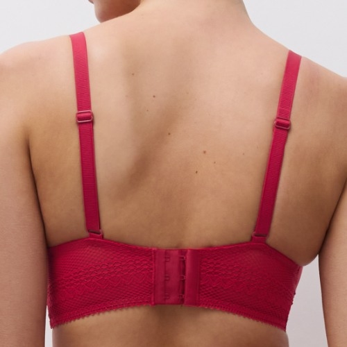 Chantelle Amor scarlet red soutien-gorge rembourré