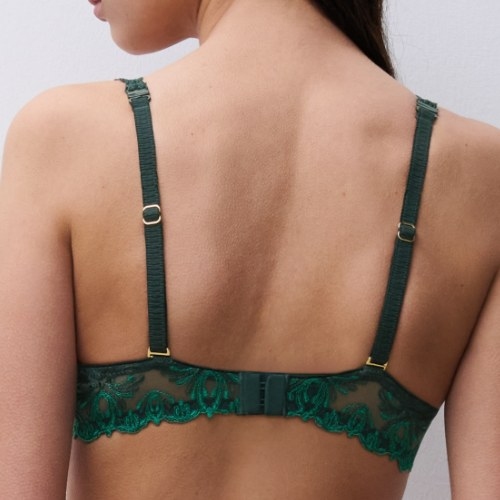 Chantelle Champ Elysees vert soutien-gorge rembourré