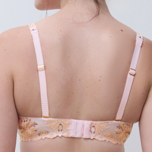 Chantelle Champ Elysees rose soutien-gorge sans forme