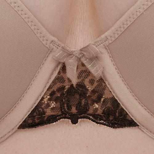 Chantelle Champ Elysees marron soutien-gorge rembourré