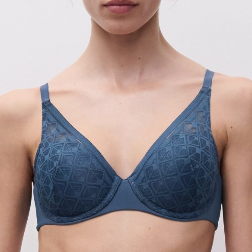 Chantelle Ace jeans bleu soutien-gorge rembourré