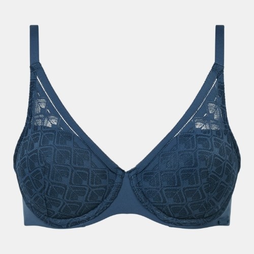 Chantelle Ace jeans bleu soutien-gorge rembourré