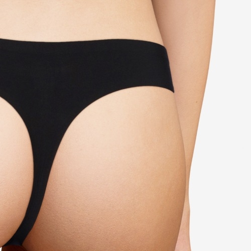 Chantelle SoftStretch noir culotte string