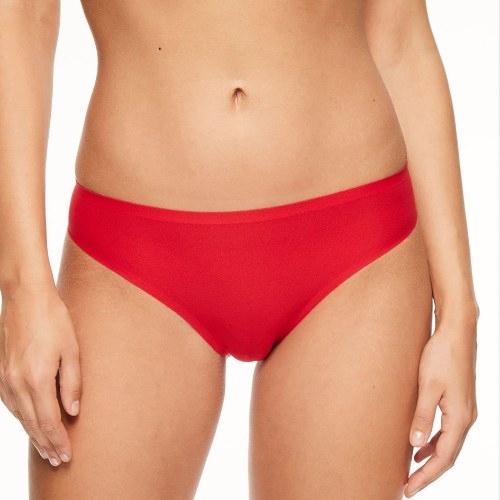Chantelle SoftStretch poppy red culotte string