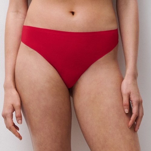 Chantelle SoftStretch poppy red culotte string