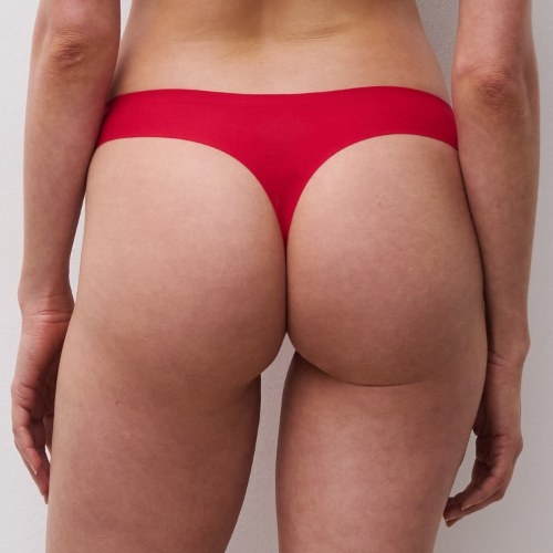 Chantelle SoftStretch poppy red culotte string
