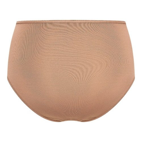 RJ Bodywear Pure Color marron haut slip
