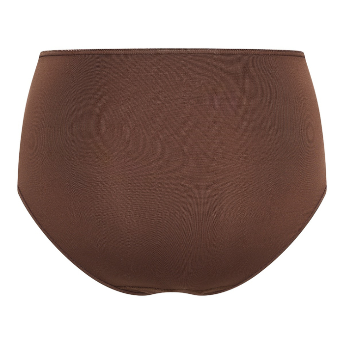 RJ Bodywear Pure Color marron haut slip