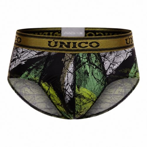 Mundo Unico Bractea noir/jaune slip pour hommes