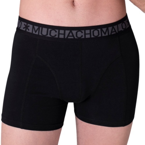 Muchachomalo Solid  noir/rouge boxer