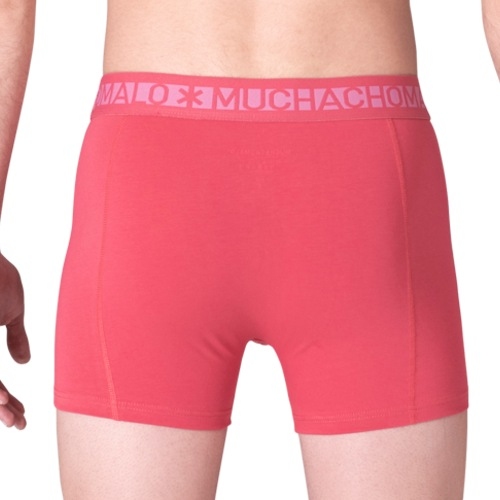 Muchachomalo Solid  noir/rouge boxer