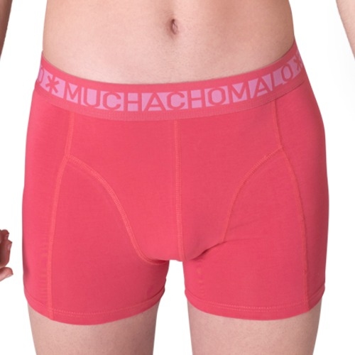 Muchachomalo Solid  noir/rouge boxer