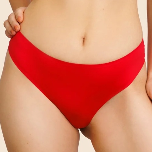 Salon Royal Fit scarlet red culotte string