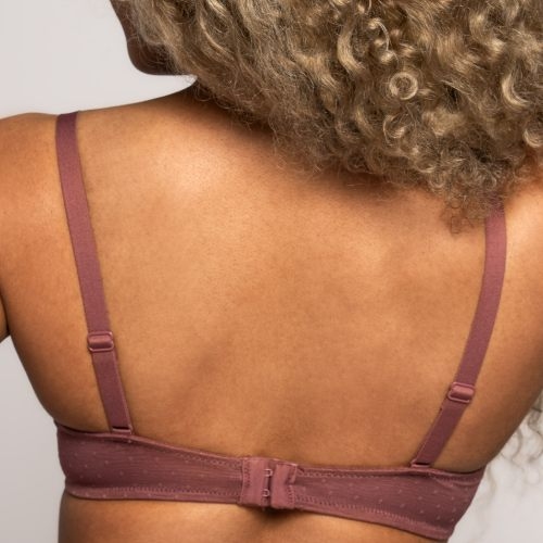 After Eden Embroidery berry soutien-gorge rembourré